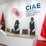 Inauguração do Centro integrado de apoio às empresas CIAE, que teve lugar no distrito urbano do Camama