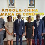Câmara de comércio Angola-China e a empresa Maersk que atua no sector marítimo transporte e logistica…..