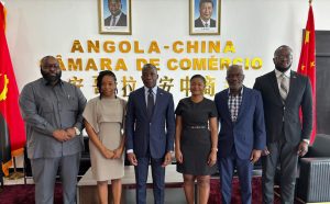 Read more about the article Câmara de comércio Angola-China e a empresa Maersk que atua no sector marítimo transporte e logistica…..