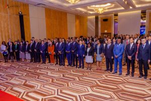Direção da camara de comércio Angola-China prestigia a cerimonia de recepção da delegação de Macau